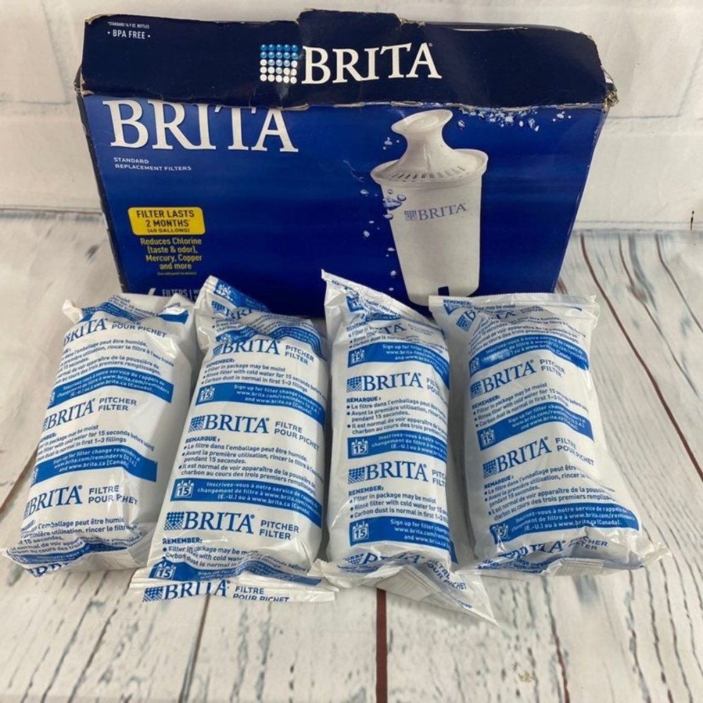 NEW Brita Standard Replacement Filters set 4